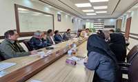 جلسه مدیر امور دانشجویی با سرپرستان سراهای دانشجویی