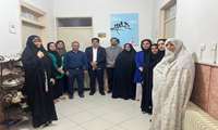 بازدید مدیران از خوابگاه دخترانه نرگس