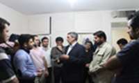 دیدار دکتر خانی جزنی با دانشجویان خوابگاه ملاصدرا